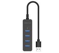 USB Hub | USB Port Extender - Hub for Laptop, Plug and Play 4-Port 3.0 Adapter Multiport Expander for Laptop, Flash Drive, Printer, PC, Keyboards,