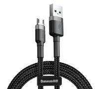 USB-Kabel auf Micro-USB Baseus Cafule 1.5A 2m (grau-schwarz)