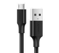 USB-Kabel auf Micro-USB UGREEN US289 QC 3.0 2,4A 2m (schwarz)