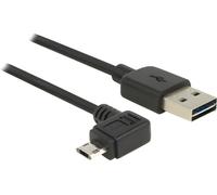 USB Kabel Delock A -> Micro-B St/St 2.00m 90øgew. Easy USB