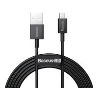 USB-Kabel für Micro-USB Baseus Superior Series, 2A, 2m (schwarz)