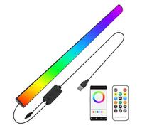 USB Lampe Ecran PC avec Télécommande, Bureau Gaming RGB Monitor Light Bar, Computer Monitor Light Bar, pour TV, Gaming, PC, Décoration de Chambre