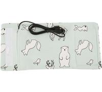 USB -Le biberon garde le lait au chaud Couverture de rangement portable Isolation Thermostat Ours polaire