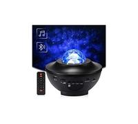 Usb led star night light musique starry water wave led projecteur lumière bluetooth projecteur son activé projecteur lumière décor