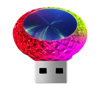 USB Light Multicolor LED Mood Mood Lamps & Play Ambiance Lighting Adapte pour Le Véhicule Home Night Flicker Free Car Interior Humeur LED