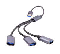 USB Male to USB 2.0 Female Adapter, USB C OTG Converter, High-Speed Data Transfer, Compatible with MacBook Pro, Samsung Galaxy S20/S21/S22, Essential Accessory for Data Sync & Device Expansion