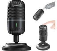 Usb Microphone À Condensateur, Micro Gaming Pour Pc Phone Ordinateur Portable Et Ps4&5, Avec Muet Du Bruit, Pour Streaming, Enregistrement,Vocal,Podcast,Twitch