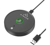 USB Microphone No Speaker,Desktop Computer Microphone,Mute Button with LED Indicator,AI Noise Reduction,Omnidirectional Condenser Mic Plug & Play for Calls