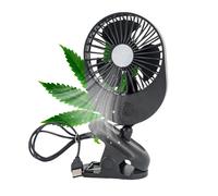 USB Mini Cultiver Ventilateur Avec Clip Pince Klemmventilator Clipventilator