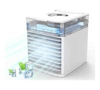 USB Mobile Air Conditioner with Cool Cube, Use Only Clean Water Mobile Air Conditioner, for Bedroom, Office, Kitchen, Car, Home