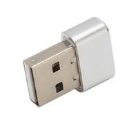 USB Mouse Jiggler Gadgets de bureau indétectables Les teignes d'ordinateur avec mover le mode séparé sur les boutons OFF prennent en charge 3 pistes plug and play garde le (Argent)