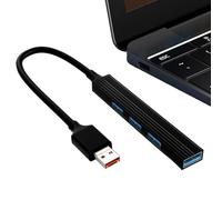 USB-Multiport-Adapter USB-Vier-Port-Splitter - 4 ports USB-Splitter Daten-USB-Splitter für Mobiltelefon Computer, Flash-Laufwerk, mobile Festplatte, ordinateur portable, Fernseher, Tastatur