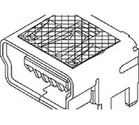 USB on the Go Femelle Molex MOL Micro Solutions Montage supérieur 513870578-1000 Molex Contenu: 1000 pc(s)