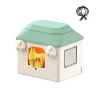 USB Parrot Heater, Low Noise Bird Warming House With 1.5M Cable, 6.89in | 5V Electric Heating Design, Quiet Indoor Bird Warmer With USB Power For Conures, Finches, Parakeets, Lovebirds, Cold Weather