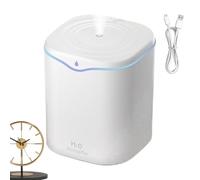 USB - Petit humidificateur en ABS PP de 15,9 cm | Portable à haute sortie de brume | Ajoute de l'humidité à la maison, à la chambre à coucher, au bureau pour un environnement confortable et sain