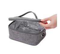 Usb Portable Chauffe-Plats Électrique Boîte À Déjeuner Chauffage Des Aliments Bento Pochette Thermique Sac Isolé Sans Affichage