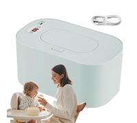 Usb Portable Wipe Warmer Baby, Large Capacity Tissue Dispenser, 3.74in Smart Temperature Control, Travel Friendly Diaper Insulation Box for Precise Heat Management