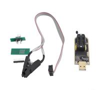 USB pour programmateur eeprom avec clip de test SOP8 en métal USB pour | Comprend une carte CH341 et un clip SOP8, facile pour le flash bio, pas de démontage nécessaire, pour série 24/25