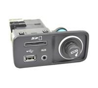 USB pour voiture Compatible Avec Jeep Pour Cherokee KL 68139536AC Allume-cigare USB SD AUX Connecteur Accessoires De Remplacement