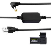 USB Power Cable 5V to DC 12V,USB Power Cable for Various Devices,Black