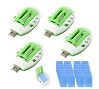 USB Prise Anti Moustique avec 100 Comprimés, Prise Moustique pour Intérieur Extérieur, Portable USB Prise Moustique Électrique pour Contrôle Moustiques (4 USB prise anti moustique + 100 comprimés)