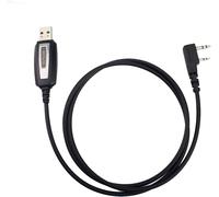 Usb Programming Cable,Puce Construite In,2 Broches Compatible Avec Talkie Walkie Rt24 Rt27 Rt22 Rt28 Rt619 Rt5R Ra79 Rt3S Tid Radio Baofeng Uv-5R Bf-88E Quansheng Uvk5(1 Pcs)