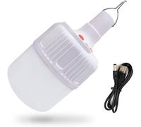 Usb Rechargeable Bulb 50w 5730led14 Camping Lantern Rechargeable 4 Brightness Modes Indoor And Outdoor For Home Lighting And Emergency Events