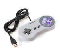 ** Usb Snes Rétro Câblé Contrôleur De Manette De Jeu Classique Pour Windows Pc