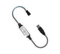 USB SP002E WS2812B WS2811 RGB Bande LED USB/3 broches Connecteur JST Mini 3 touches pour bande lumineuse LED Pixel DC5 V-24 V