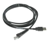 USB-Standardkabel - (Serie A Connector, 2.13m, gerade) für LS2208, LS3478, LS3578, LS2208, DS2208, DS6707, LS9208, DS8178 und DS9808