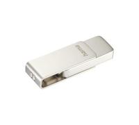 USB-Stick - HAMA - Uni-C Rotate Pro - 256 Go - USB-C 3.2 Gen 1 - Métal robuste