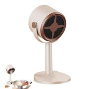 USB Tischventilator Mit Akku, 100 Stufen, 360° Drehen & Kippen, Digitalanze