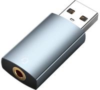 Usb To 3.5mm Audio Adapter-External Sound Card-Usb Jack Headphone And Microphone-Compatible With Ps5,Ps4,Laptop,Pc