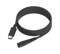 USB to DC Cable DC5521 to USB C Charging Cord Fast Charging DC5521 Female | DC5521 Conversion Cable Efficient DC Female to Type C Cable for Home Offices