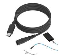 USB to DC Cable DC5521 to USB C Charging Cord Fast Charging DC5521 Female | DC5521 Conversion Cable Efficient DC Female to Type C Cable for Home Offices