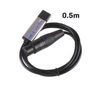 USB to DMX512 Interface Adapter LED for DMX Computer PC Stage Lighting Controller Dimmer 0.5M