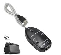 USB To Guitar Cable - 16 Bit 48kHz, Guitar Link Interface, Headphone Out | Direct Monitor, USB Audio Adapter, PC Recording Cable For Electric Guitars, Learning, Practice, Laptop, Music Studio