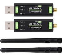 Usb-To-Lora-Lf(2Pcs),Tcxo Crystal Oscillator,Usb To Lora Data Transfer Module,Based On Sx1262,Suitable For Data Acquisition In Industry And Agriculture