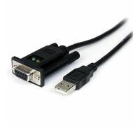 StarTech.com Câble Adaptateur USB vers RS232 Série - Câble DB9 Série DCE avec FTDI - Null Modem - USB 1.1 / 2.0 - Alimenté par Bus (ICUSB232FTN)