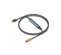 USB to Optical Audio Adapter USB A to Fiber Optic Audio SPDIF Port Connection Audio Converter Cable