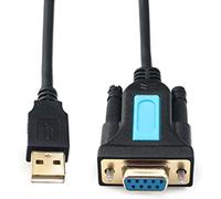 Usb To Rs232 Adapter With Prolific Pl2303 Chipset Usb20 Male To Rs232 Female Db9 Serial Cable 2M 6Ft For Windows Xp,Windows Vista,7,8,10,Mac Os 106 Above Linux[ZHUJ4651]