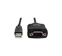 Fujitsu USB to Serial Adapter Cable - Adaptateur série - USB - RS-232 - noir - pour Celsius J5010, J550, R970, W5010, W580; ESPRIMO P558, Q958; LIFEBOOK E5410, E5510, U9310 G