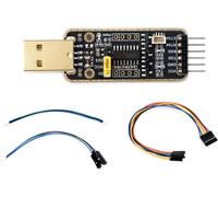 USB to UART Debugger Module for Raspberry Pi 5,Type-A Port,Onboard UART Connector,High Baud Rate Transmission,Multi Connection Methods,Multi System Support