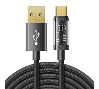 Usb To Usb-C Cable Joyroom S-Uc027a12 3a, 1.2m (Black)