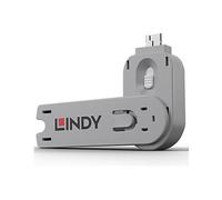 Lindy Clé bloqueur de port USB Type A 40624 – Blanc