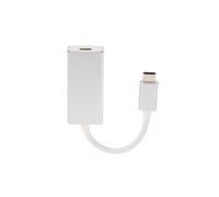 USB Type C à Mini DisplayPort Adaptateur Câble Support En 4K UHD Pour Macbook Pro 2016(Support Apple LED Cinema Display),Argent