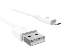 Usb Type C Cable 2m Fast Charge 3a Usb C Charger Cord For Samsung Galaxy S23 S22 S21 S20 A13 A53 A70, Xiaomi Redmi Note 12 11 Pro 10 9, P50 P40, Ps5 Xbox Series X S Controller - 2m White