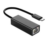 USB Type C Ethernet Adapter | 2.32 inches Ethernet Adapter USB Type C to Gigabit | Aluminum Computer Network Adapters Plug-and-Play Aluminum Build for Lag-Free Internet on Tablets Phones and Laptops