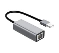 USB Type C Ethernet Adapter | 2.32 inches Ethernet Adapter USB Type C to Gigabit | Aluminum Computer Network Adapters Plug-and-Play Aluminum Build for Lag-Free Internet on Tablets Phones and Laptops