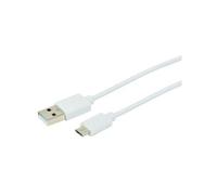 Usb Type C M / Usb M - 3a - 2m - Blanc Erard - 2444